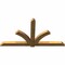 Ekena Millwork Redmond Rough Sawn Timber Gable Bracket, Western Red Cedar, 96"W x 52"H x 4"D x 6"F, 13/12 Pitch GBW096X52X0406RED00RWR - alternate 4